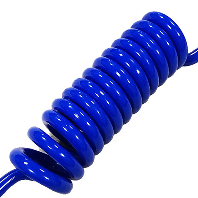 На заказ толстый ярко-синий полиуретановый трубной катушки инструмент безопасности шнур