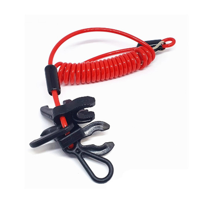 Пластмассовый мягкий рабочий 3,5 мм TPU реактивный лыжник безопасности шнур Pantone цвет Красный / Черный на заказ
