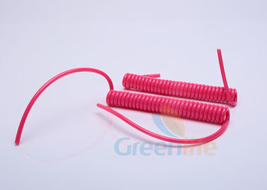 дизайн длины кабеля катушки весны шнура ПУ Дя 4ММ стальной 10КМ втягиванный поворачивая на шарнирах