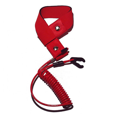 Прочный красный внешний шнур убийства двигателя с красным мягким ремешком