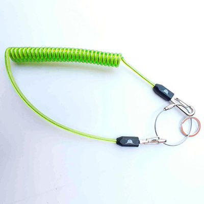 Талреп инструмента катушки шнура 5.0MM прозрачный зеленый для разделенного кольца